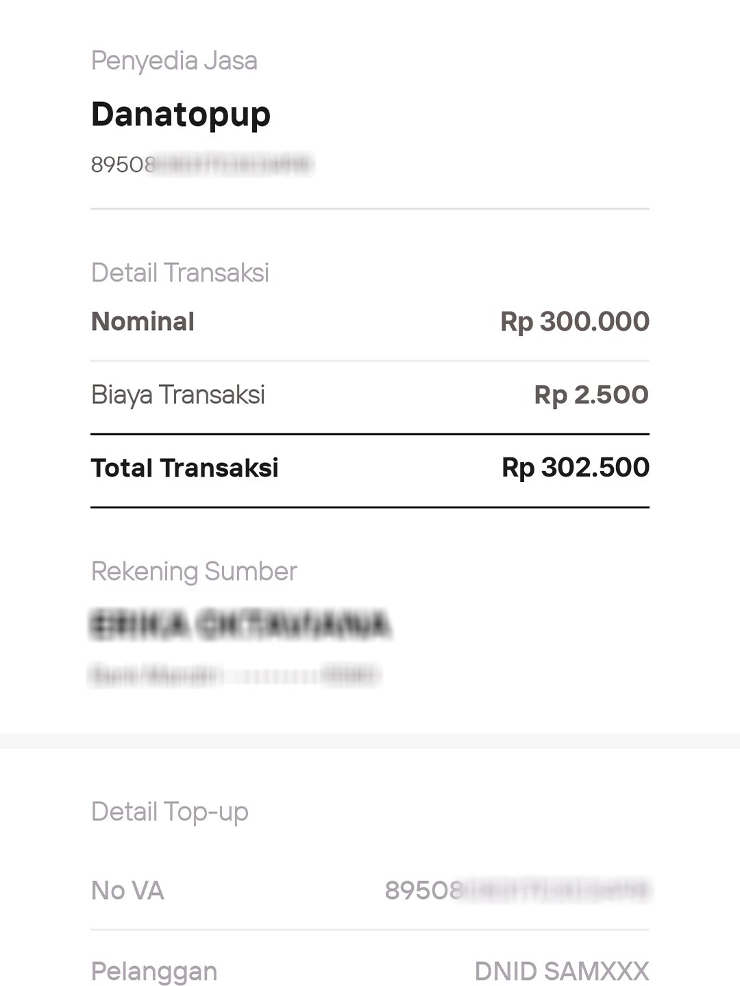 Bukti pembayaran